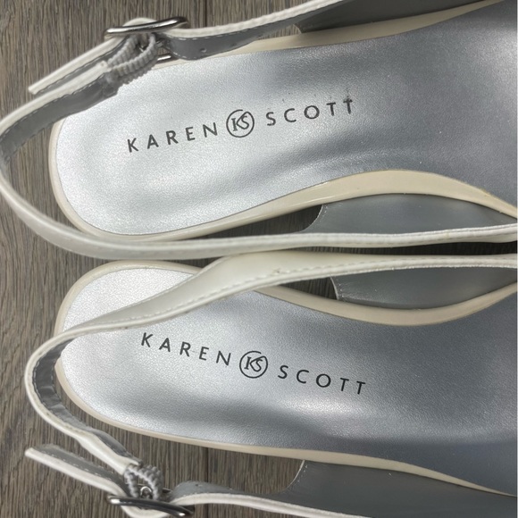 KAREN SCOTT Irmaa Slingback Peep-Toe Pumps size 8 NIB! - Picture 17 of 17